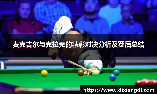 麦克吉尔与克拉克的精彩对决分析及赛后总结